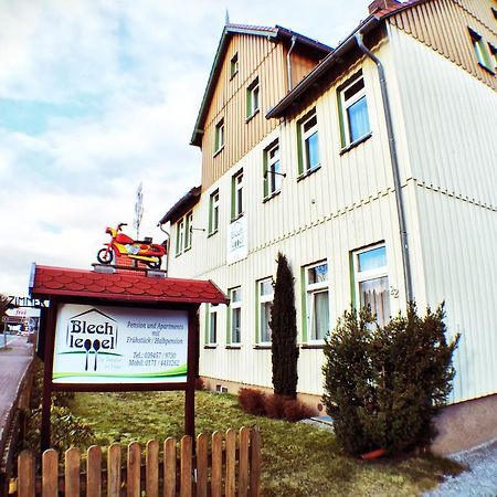 Blechleppel - Die Pension Im Harz ベンネッケンシュタイン エクステリア 写真